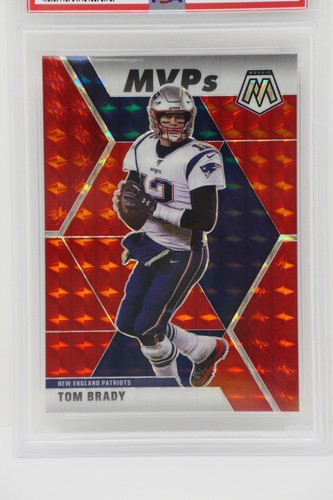 2020 Panini Mosaic #298 Tom Brady Fusion Red Choice/80 🔥PSA 10 GEM MINT - Picture 3 of 6