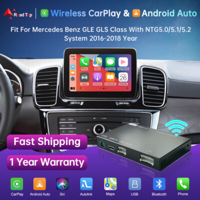 Für Benz GLE GLS SLC R172 5.0 Wireless Carplay Android Auto Nachrüstsatz Decoder