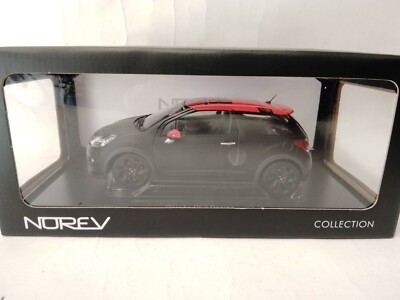 NOREV Citroen DS3 Racing Sebastian Loeb Black Matt & Red 2012 1/18 181543