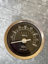CONTACHILOMETRI CEV MOTO 80 MPH NOS ODOMETER ITALJET RUPP TACHOMETER