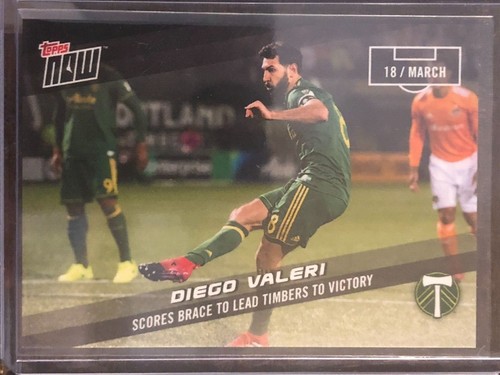 Diego Valeri – DIEGO VALERI - 2017 MLS Topps NOW Card 8 - Print Run QTY: 53 Cards