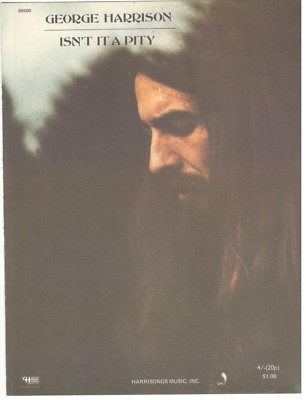 George Harrison Isn T It A Pity Sheet Music Piano Vocal Guitar Beatles 1970 New Ebay