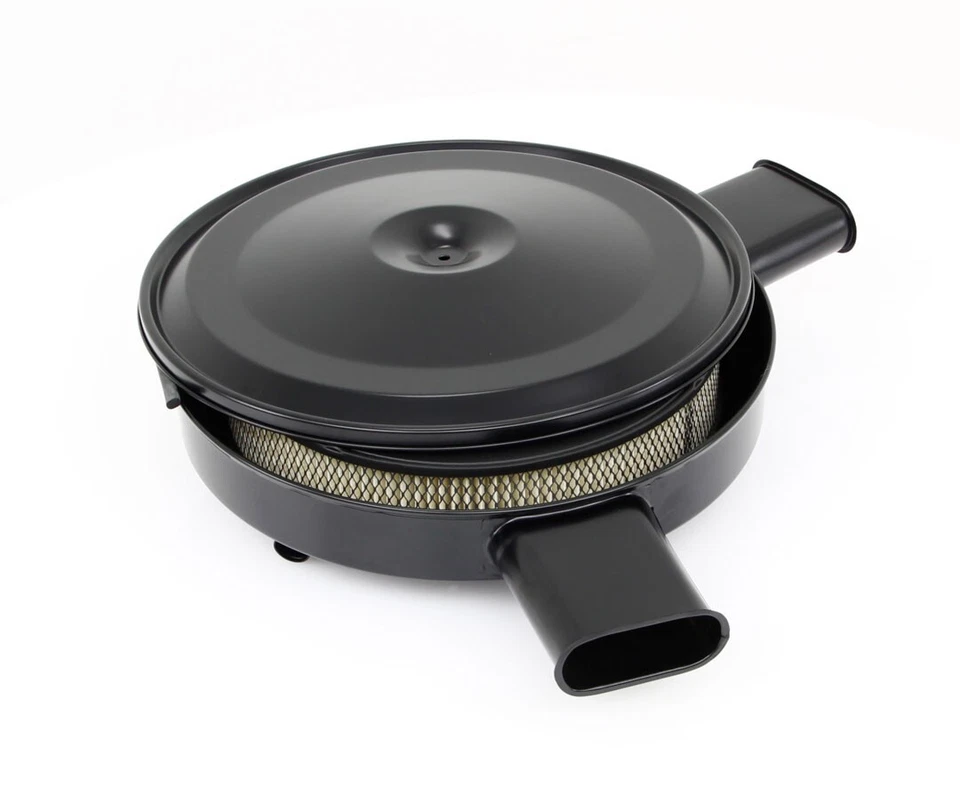 Nuevo purificador de aire de doble snorkel con tapa negra AMD para Chevrolet Chevelle W-460A Foto 2 de 4