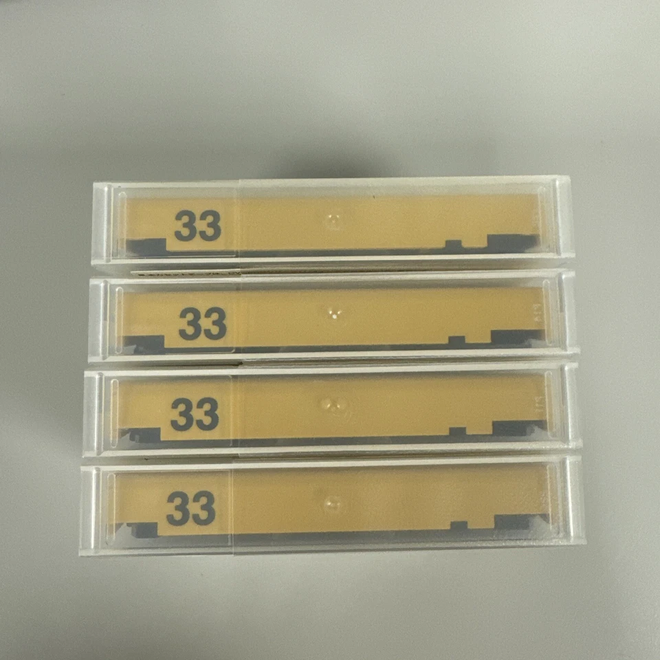 NUEVO Lote de 4 Cintas de Video Cassette Panasonic AJ-P33MP DVCPRO DVCPro 33 Cintas Foto 3 de 3