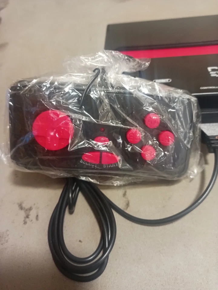 Nintendo NES Retro-Bit RB-NES-1743 Retro Entertainment System Black/Red - Works! - Image 2 of 4