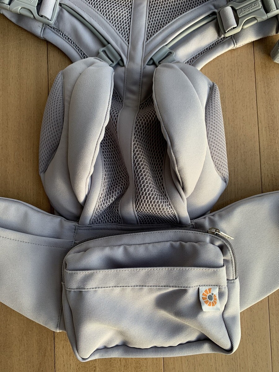 Ergobaby Omni 360 Cool Air Mesh Baby Carrier in Pearl Grey