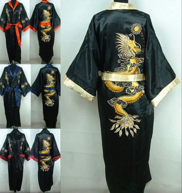 mens kimono dressing gown