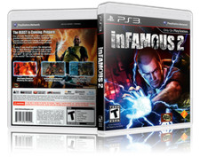 Infamous 2 - Replacement PS3 Cover and Case. NO GAME