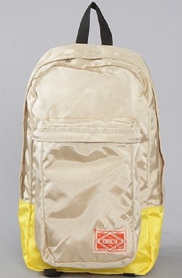Obey Commuter Pack Zaino Scuola Borsa artista GIGANTE RARA fuori produzione  OBG037-TAN | eBay