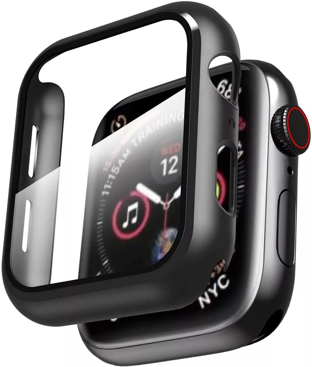 For Apple Watch Series 8 7 6 5 40/44/41mm/45mm Full Cover Case +