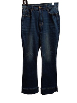 Color 3 Collections Jeans Women's Size XL Blue Stretch Flair 30×29 