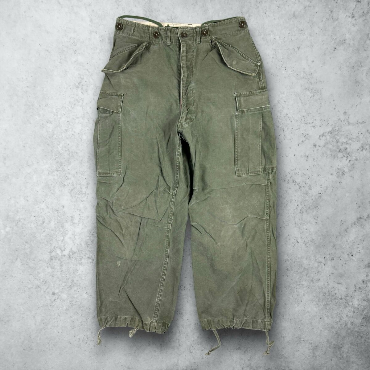 Vintage 60s US Army Vietnam M65 Field Cargo Pants Trousers Vintage 60s US Army Vietnam M65 Field Cargo Pants Trousers