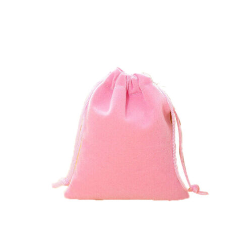 50X Small Velvet Drawstring Pouches Jewelry Gift Bags for Rings Earrings Favors - Picture 11 of 26