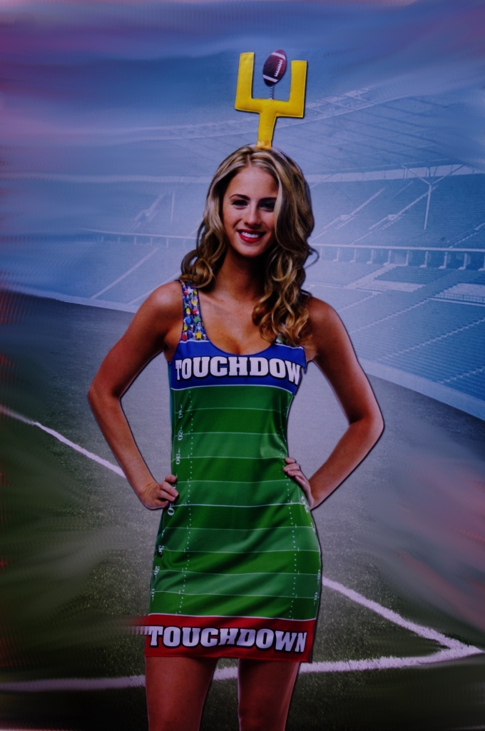 Rasta Imposta Touchdown Dress Adult Costume 6346