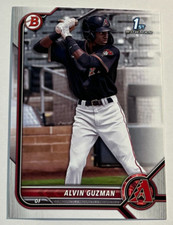 2022 Bowman Baseball 1st Bowman Prospect #BP-18 Alvin Guzman Diamondbacks