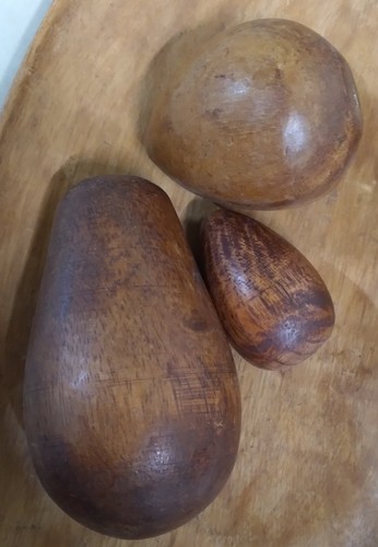12 Piece Vintage Wood Fruit Tray - Picture 8 of 9