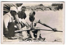 1935 Senior Service Sporting Events and Stars No.46 R H Pearce Sculling Canada