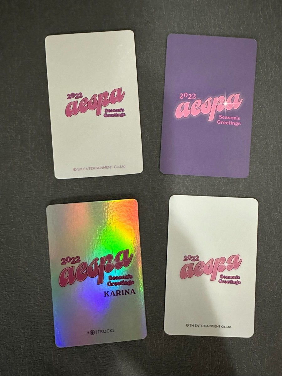AESPA 2022 Season's Greetings PHOTOCARD SET STARONEMA