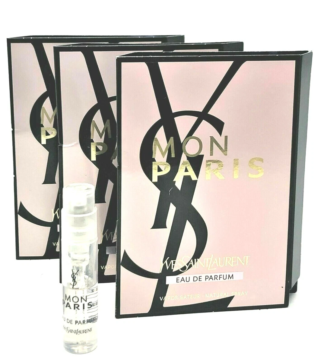 Yves Saint Laurent YSL Mon Paris .04oz 1.2ml Eau De Parfum NEW Spray Vials  x 3 | eBay