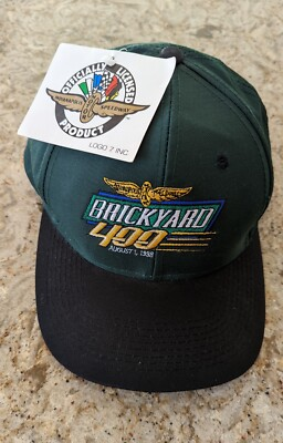 #ad #ad NWT VTG 1998 NASCAR Brickyard 400 Snapback Hat Size Adult Regular Adjustable $19.99