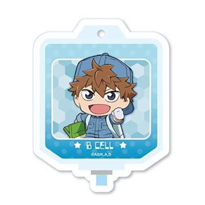 Cells at Work B Cell Blood Bag Acrylic Key Chain Anime Manga NEW