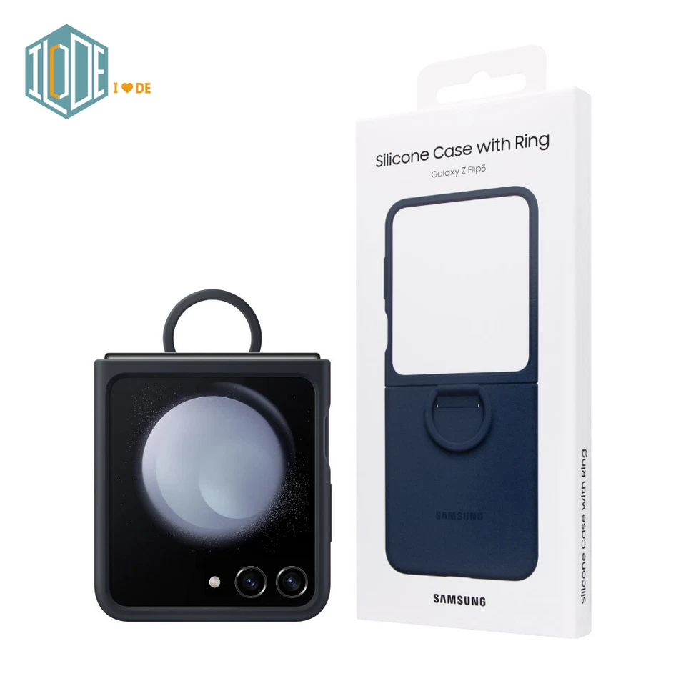 原装三星官方 Galaxy Z 翻盖 5 硅胶保护壳 带环 (EF-PF731) — 第 4/4 张图片