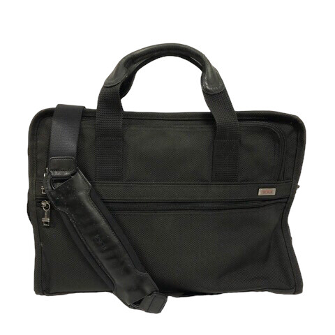 Tumi 26011D4 Business Bag Briefcase Shoulder 2Way Nylon Logo Black 