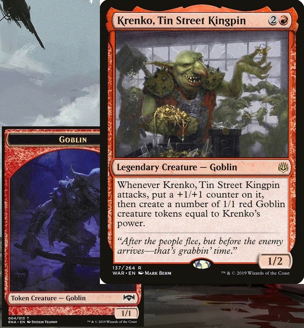 Krenko, Tin Street Kingpin GOBLINS Commander EDH Deck MTG Magic *Ready