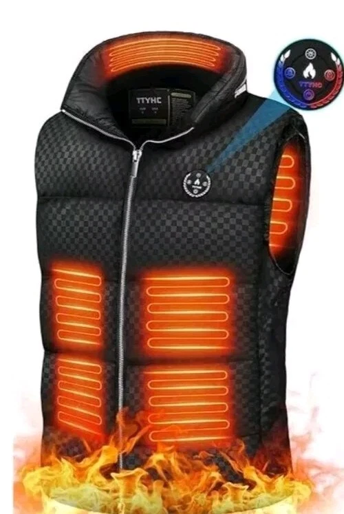 TTYHC Heated Vest For Men. Size XXL. No Battery Included