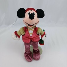 Disney Company Romeo Mickey Mouse Plush Bean Bag Rose Valentine's Day 9"