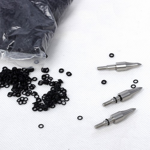 100X O-Ring Bands Broadheads Ersatz Gummibänder Pfeilspitzen Zubehör Jagd - Bild 6 von 14