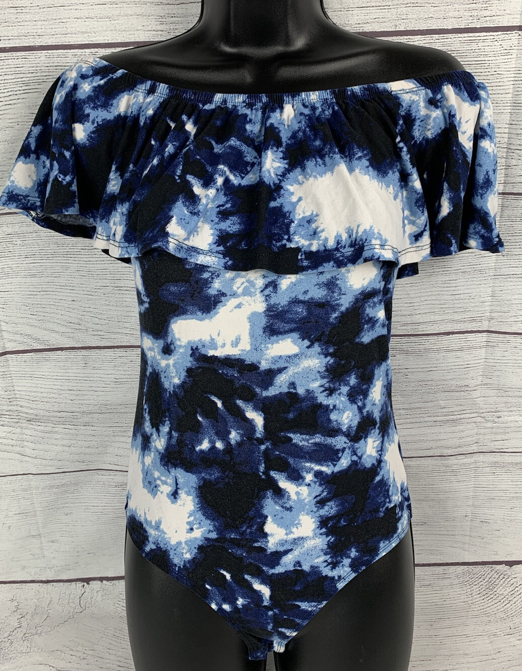 Shoulder Ruffle Bodysuit Jrs Size 