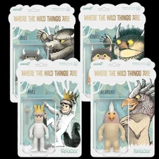 Where The Wild Things Are Collector's 4-Pack Bundle - Complete Character Set