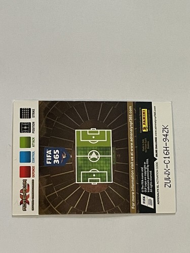 PANINI ADRENALYN XL FIFA 365 2017 ARJEN ROBBEN LIMITED EDITION GREAT - Picture 2 of 2