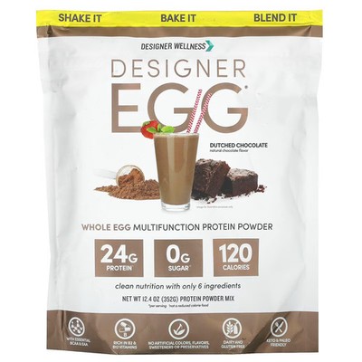 2 X Designer Wellness, Designer Egg, Whole Egg Multifunction Protein-Worldwide