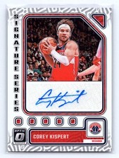 Corey Kispert 2023-24 Donruss Optic #SS-KIS Signature Series