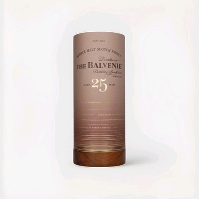 The Balvenie 25 Year Old Single Malt Scotch Whisky Empty Presentation Box