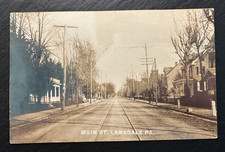 1904-1918 ERA RPPC PHOTO POSTCARD MAIN STREET...