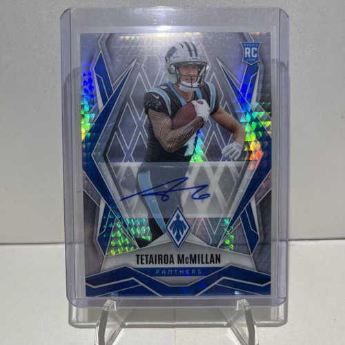 2025 Panini Phoenix Tetairoa McMillan RC Auto Hyper Prizm #155 Panthers Rookie
