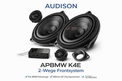Audison APBMW K4E 2-Wege Lautsprecher Frontsystem für BMW Fahrzeuge