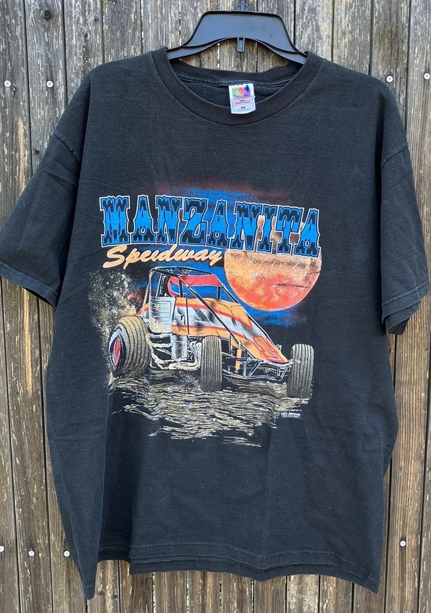 Vintage Manzanita Speedway Shirt Phoenix Arizona Racing Mens XL View 2
