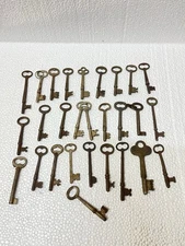 Vtg Skeleton Key Lot 28 Sargent Yale Corbin
