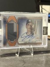 2025 Topps Dynasty Cody Bellinger AUTO GAME USED PATCH /10 Yankees 