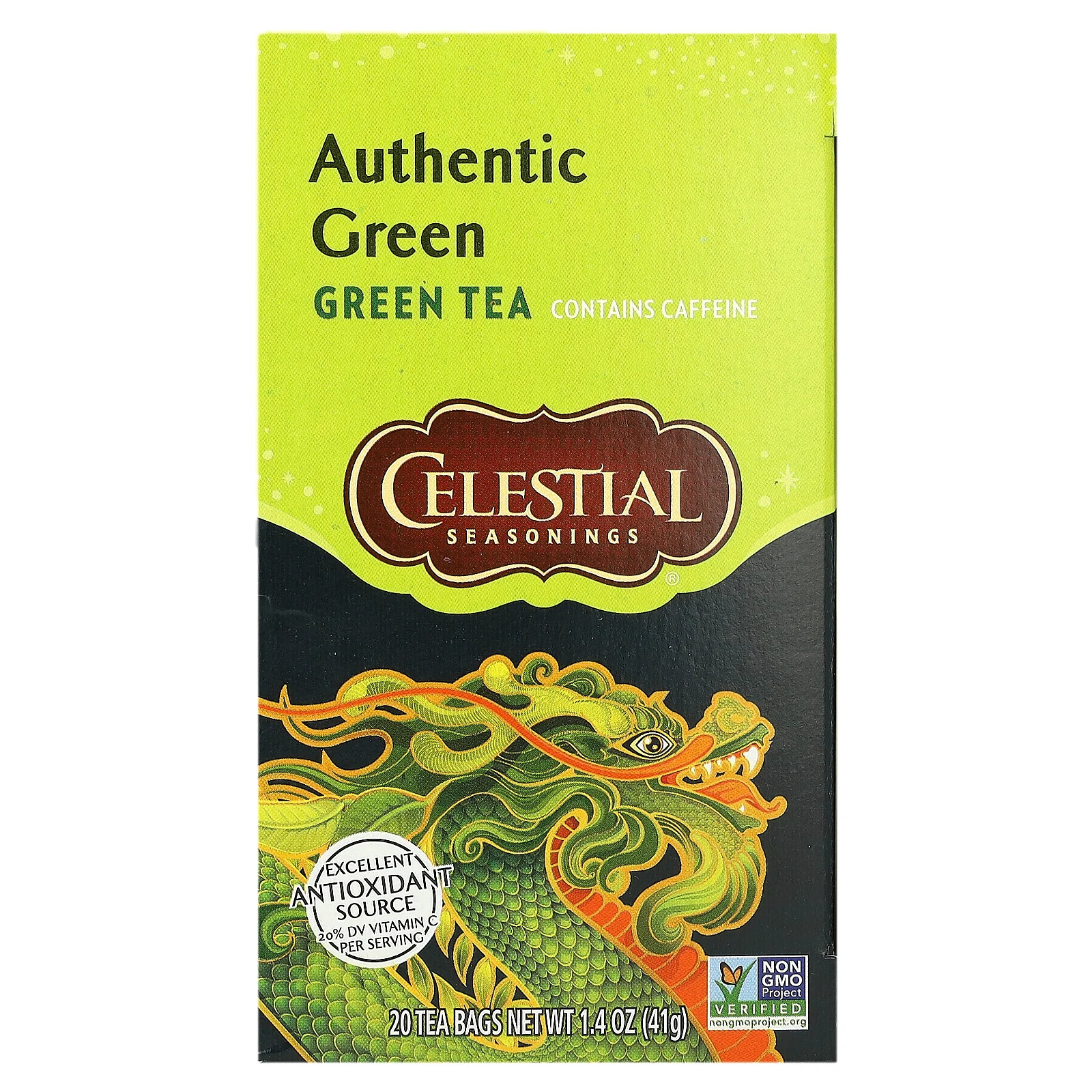, 20 Tea Bags, 1.4 Oz (41 G)