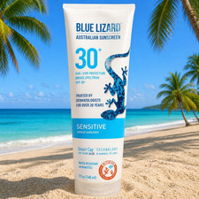 Blue Lizard Australian Sunscreen SPF 30 Sensitive UVA/UVB Scent Free 5 fl oz