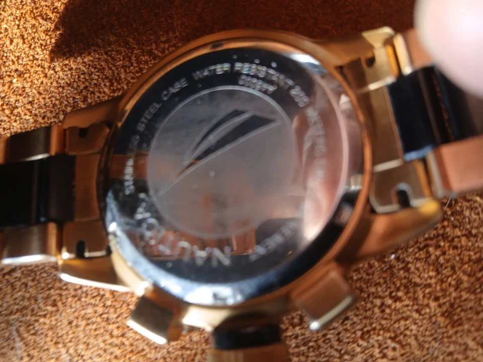 reloj nautica hombre oro Foto 4 de 4