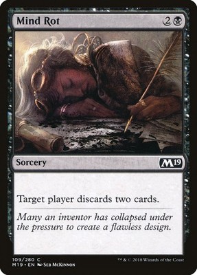 Mind Rot Foil (109) Core Set 2019 M19 MTG Magic