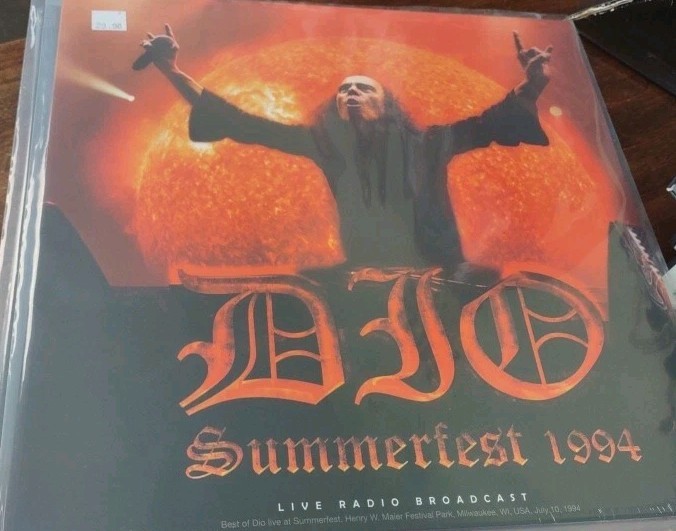 DIO - SUMMERFEST 1994 LIVE LP BRAND NEW SEALED 180GM VINYL RECORD