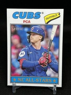 2026 Topps Heritage Pete Crow-Armstrong  PCA  Nickname Variation SSP Cubs