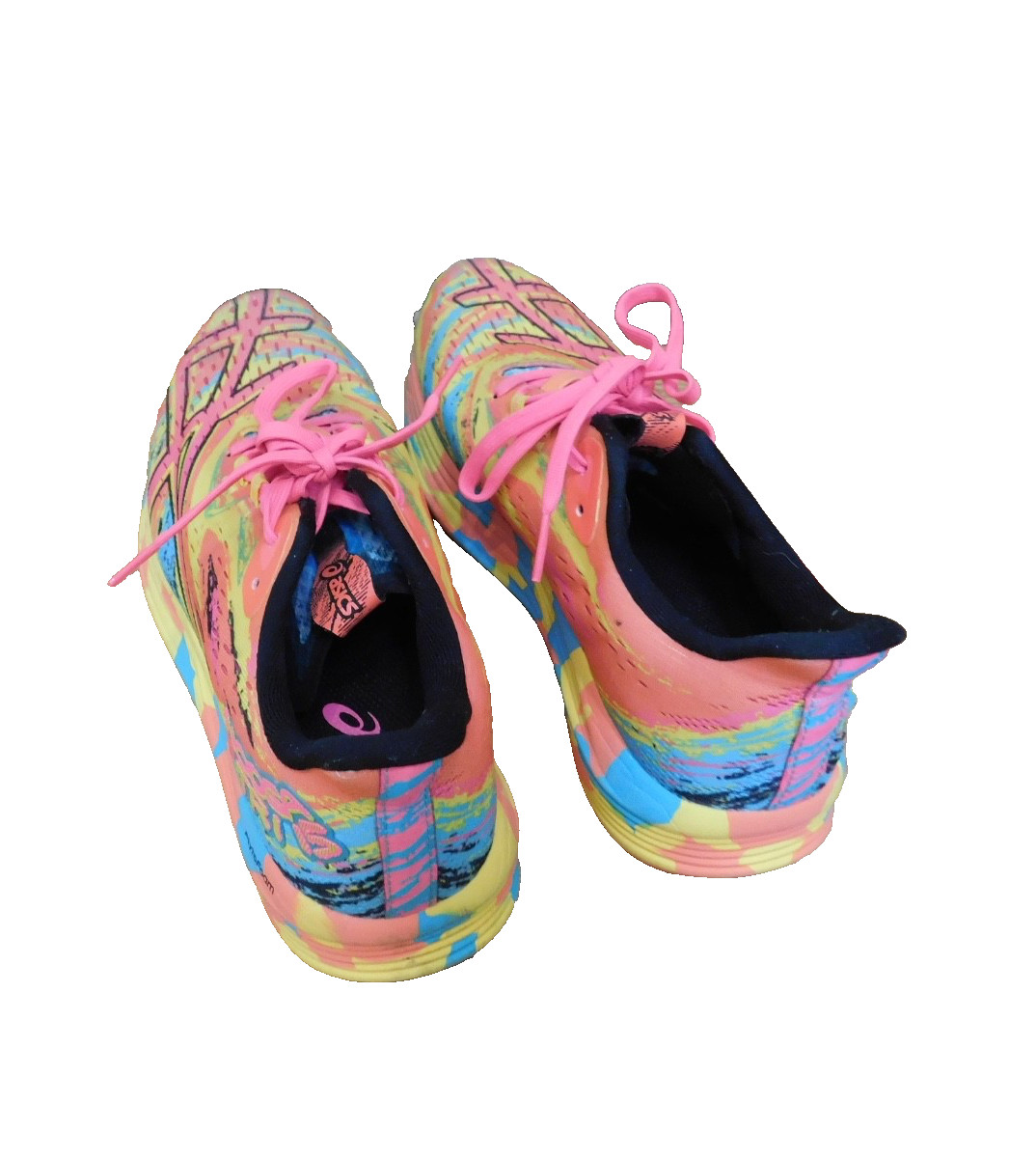 ASICS Women's Noosa TRI 15 Running Shoes, 8.5 US, Aquarium/Vibrant Yellow, RARE thumbnail 7